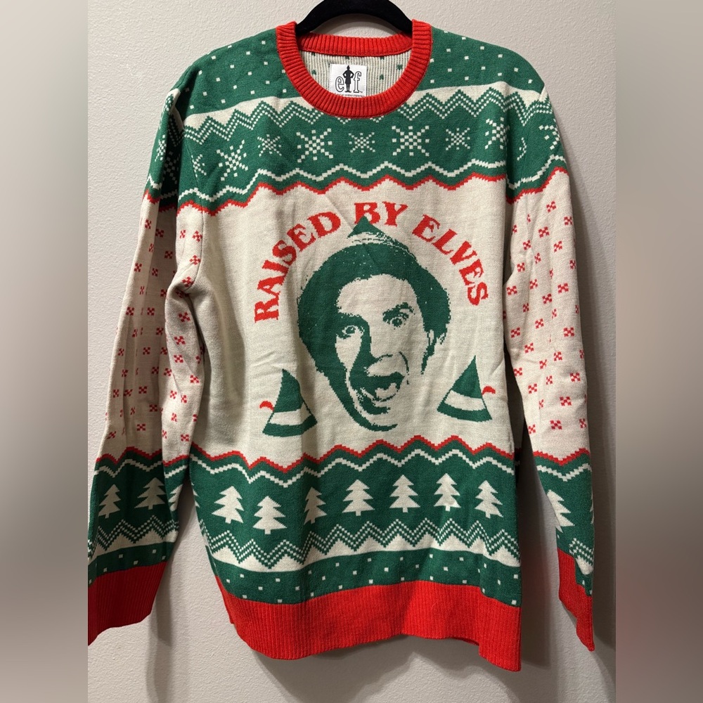 Elf Sweater NWT size L